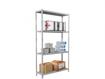 Стеллаж металлический MS Standart 150KD/75х40/4