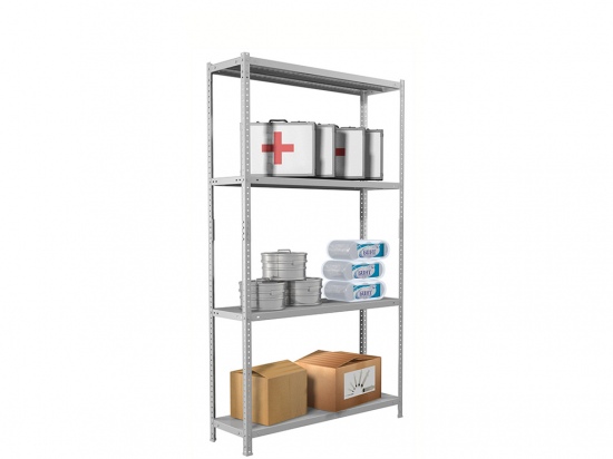 Стеллаж металлический MS Standart 150KD/75х40/4